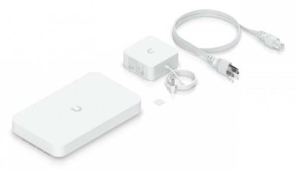 Router (Gateway). Kontroler UniFi. Switch Ubiquiti UniFi  (UXG-Fiber-EU)