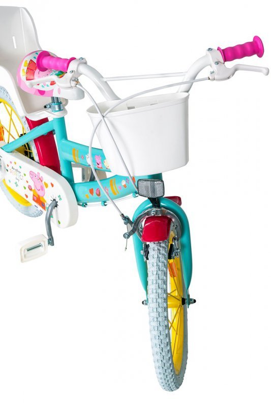 Toimsa-Rower dzieciecy 16&quot; Swinka Peppa zielony