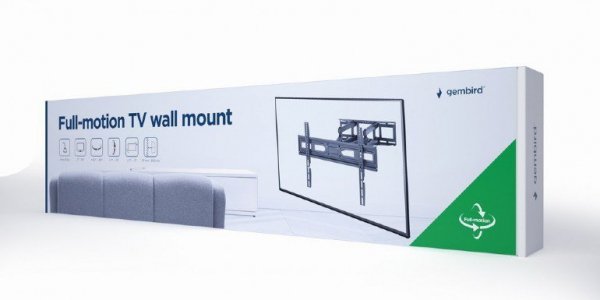 GEMBIRD UCHWYT ŚCIENNY LCD 37&quot;-80&quot; VESA MAX 600 X 400MM, DO 40KG