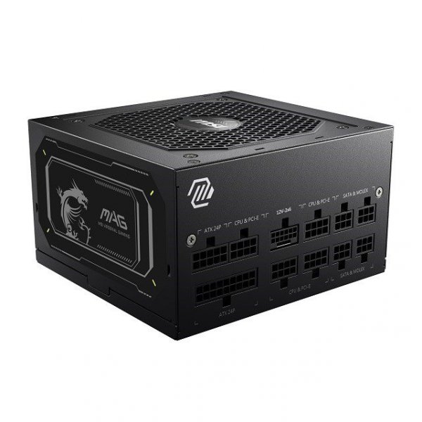 Zasilacz MSI MAG A750GL 750W PCIE5 II 80+ Gold ATX 3.1