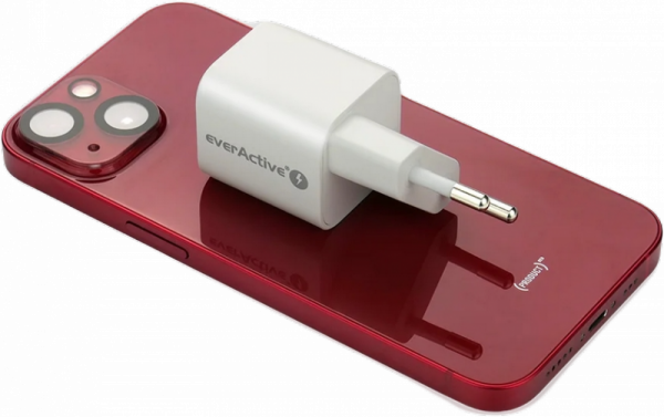 ŁADOWARKA SIECIOWA everActive GaN SC-390Q 30W 1xUSB-C 1xUSB-A PD PPS