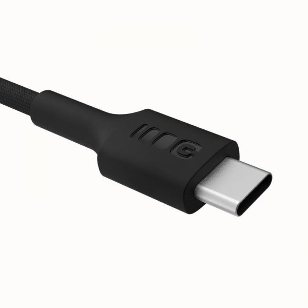 KABEL USB-C / USB-C Greencell PowerStream 30cm PD 100W czarny w oplocie