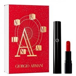 Giorgio Armani Zestaw - Mascara Eyes to Kill Classico 10 ml + LP 1.4 g 