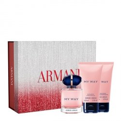 Giorgio Armani My Way Zestaw - EDP 50 ml + SG 50 ml + BL 50 ml