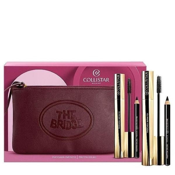 Collistar Set - Mascara Infinito 11 ml + Kajal Pencil Black 0.8 g + Make-up Bag