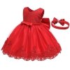 Sukienka czerwona + opaska Laura