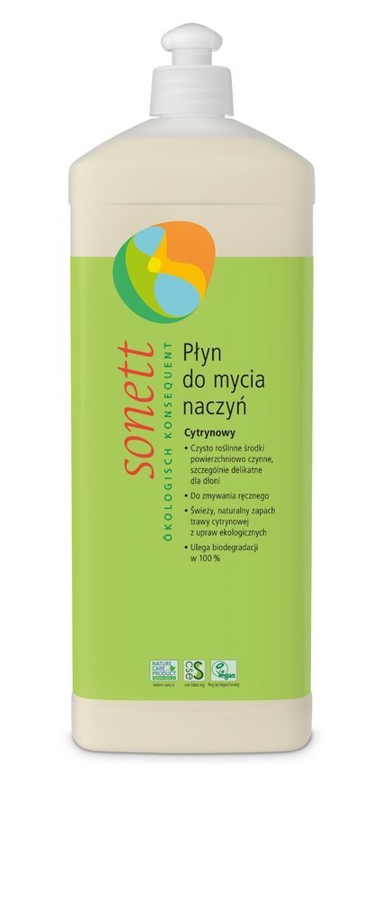 Sonett Płyn do mycia naczyń CYTRYNOWY 1 litr