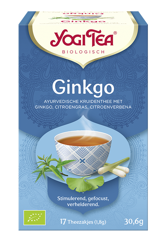 Yogi Tea Ginkgo - miłorząb japoński GINKGO