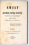 [LUDWIG Rudolph August Birminhold Sebastian] - Świat i przemiany skorupy ziemskiej, po części podług Inkesa [właśc. J. B. Jukesa] wypracował stary geolog [pseud.]; przejrzał, zalecił K[arl] C[äsar] Leonhard; a przełożył na język polski Hipolit Witowski. N