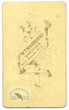 [FOTOGRAFIA portretowa - młoda kobieta - ujęcie w formacie card de visite]