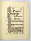 MARKIEWICZ Michał J. - Pamiętnik Srebrnego Jubileuszu Parafji Najświętszej Rodziny w Sugar Noth, Penna. 1903-1928. Zredagował ...