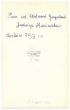 [MAZIARSKA Jadwiga - fotografia reliefu wykonanego w 1955, z odręczną dedykacją artystki].