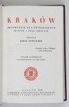 Estreicher Karol - Kraków. Przewodnik dla zwiedzających miasto i jego okolice [reprint]