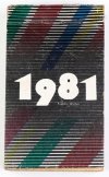 [KALENDARZ zdzierak] 1981.