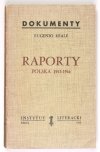 REALE Eugenio - Raporty. Polska 1945-1946. Przeł. z włoskiego Paweł Zdziechowski.