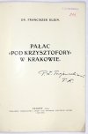 KLEIN Franciszek - Pałac Pod Krzysztofory w Krakowie