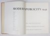 MODERN Publicity 1949. Editors: F. A. Mercer and C. Rosner.
