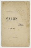 Stowarzyszenie Artystów Polskich. Salon 1903. Katalog.