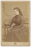 [cesarzowa EUGENIA de MONTIJO, małżonka Napoleona III Bonaparte, cesarza Francuzów - fotografia portretowa]. [l. 70./80. XIX w.]