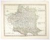 [POLSKA]. Poland. Miedzioryt kolorowany form. 26,3x34,8 na ark. 31,7x39,6 cm.