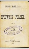 SPIEWNIK polski. T. 1, z. 1-3