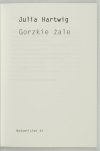 HARTWIG Julia - Gorzkie żale