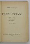 Ludwig Emil - Trzej tytani. Michał Anioł, Rembrandt, Beethoven. Wyd. III
