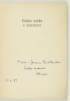 MARKIEWICZ Henryk - Polska nauka o literaturze. Zarys rozwoju