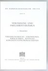Die HABSBURGERMONARCHIE 1848-1918. Bd. 7: Verfassung und Parlamentarismus. Teilbd. 1: Verfassungsrecht, Verfassungswirklichkeit, zentrale Repräsentativkörperschaften.