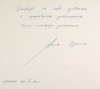 [DYMNA Anna]. Odręczne podziękowanie za miłe spotkanie z sympatyczną publicznością, dat. 30 IV 1984 w Krakowie.