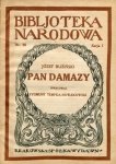 BLIZIŃSKI Józef - Pan Damazy.