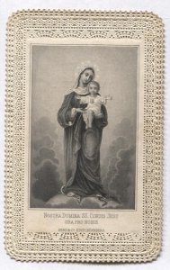 NOSTRA Domina SS. Cordis Jesu ora pro nobis.
