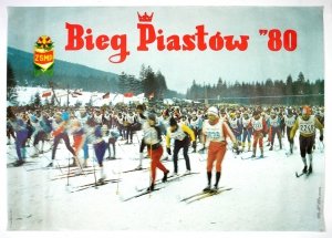 JANKOWSKI Heliodor - Bieg Piastów '80. 1980.