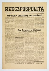 RZECZPOSPOLITA. R. 3, nr 188 (684): 10 VII 1946.