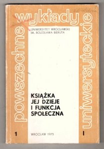 Książka jej dzieje i funkcja społeczna