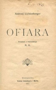 Lichtenberger Andrzej - Ofiara.
