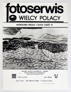 [FOTOSERWIS. Wielcy Polacy. Mistrzowie pędzla i dłuta. Cz. 4] - zestaw 10 czarno-białych reprodukcji fotograficznych