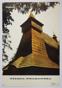 Ziemia krakowska. Dębno - plakat turystyczny