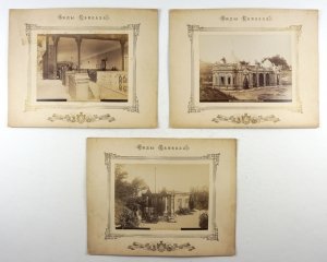 [KAUKAZ - ujęcia pawilonów źródeł wód mineralnych - fotografie widokowe].