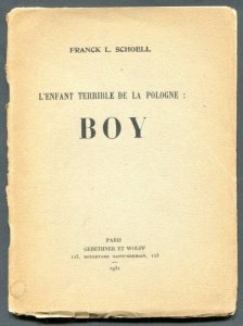 Schoell Franck L. - L'Enfant Terrible de la Pologne: Boy