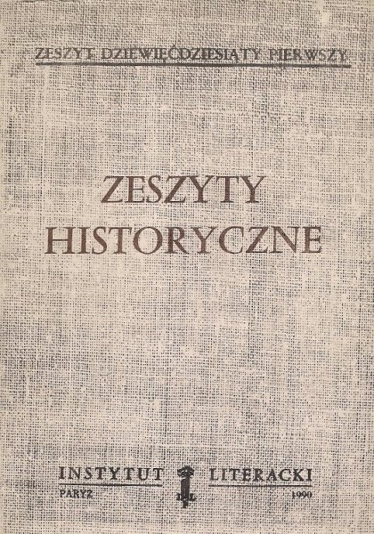 Zeszyty Historyczne. Z. 91.