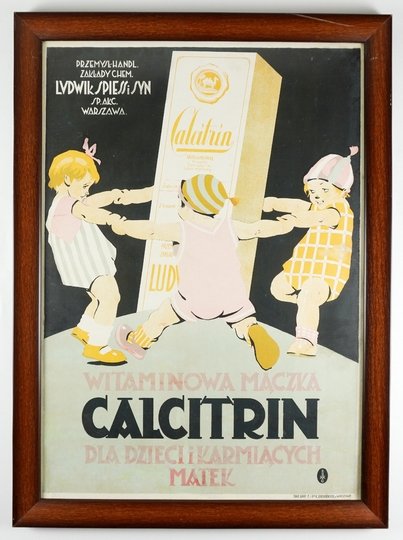 CALCITRIN. Witaminowa mączka dla dzieci i karmiących matek. [193-].