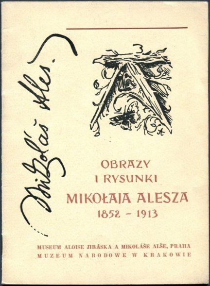 Obrazy i rysunki Mikołaja Alesza (1852-1913). Katalog wystawy.