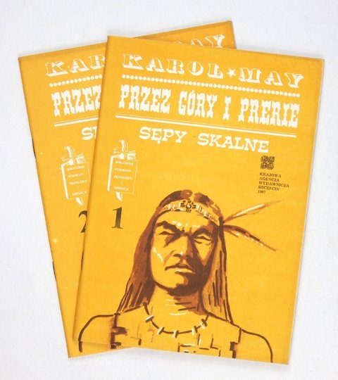 MAY Karol - [Czternaście kolejnych zeszytów serii Biblioteka Podróży, Przygody i Sensacji]: Król naftowy. Tajemnica Piaszczystego Kanionu. Old Shatterhand. Sępy skalne. Czarny Mustang.  1986-1987