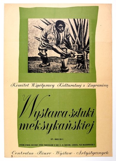 JANOWSKI Witold - Wystawa sztuki meksykańskiej. 1955.