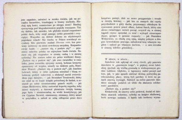 [ŻEROMSKI Stefan]. Maurycy Zych [pseud.] - Słowo o Bandosie. Wyd. II.