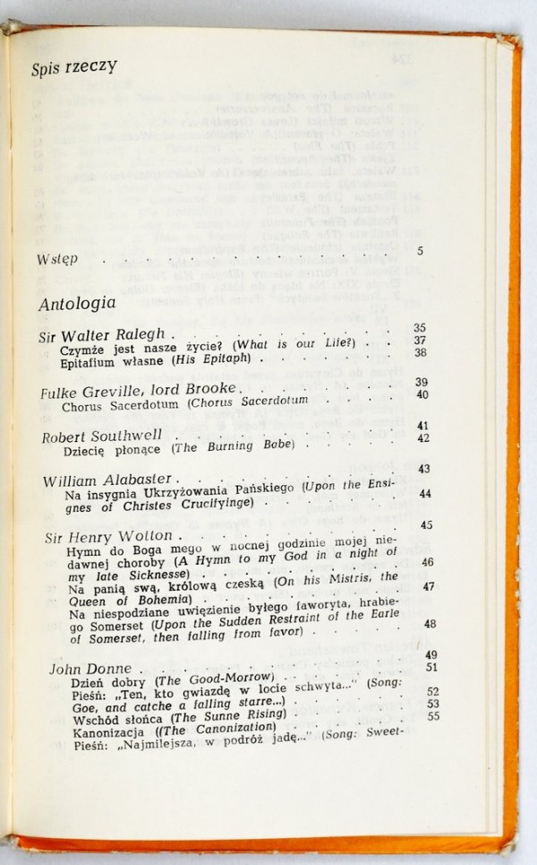Barańczak Stanisław - Antologia angielskiej poezji metafizycznej XVII stulecia. Wyboru dokonał, przełożył, wstępem opatrzył i opracował ...
