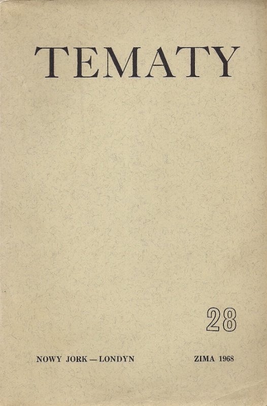 Tematy. R. 7, nr 28.