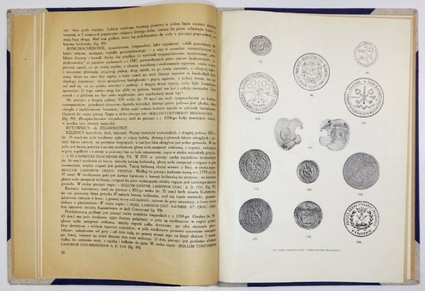 CHMIEL Adam - Godła rzemieślnicze i przemysłowe krakowskie od połowy XIV w. aż do XX w. Z 8 rycinami w tekście i 121 na tablicach