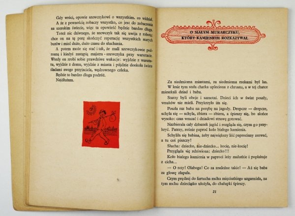 SZELBURG-ZAREMBINA Ewa - Rzemieślniczek wędrowniczek i inne baśnie. Ilustrował Ignacy Witz.
